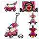 Каталка-толокар Bambi Z 321-8 (колеса: Ø4.7"/пластик, батьківська. ручка, страхувальний бампер, музика, до 25 кг) - изображение 1