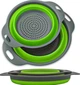 Дуршлаг силиконовый складной большой + маленький Collapsible filter baskets корзина для слива - изображение 6