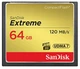 Карта пам'яті SanDisk CF 64GB Extreme R120/W85MB/s (SDCFXSB-064G-G46) - зображення 1