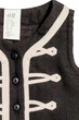 Жилетка H&M чорний білий LOJZZ616 74 - изображение 3