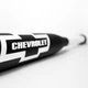 Бита с маркой авто Chevrolet Shop Monkeys Черная с белой рукояткой (BB-Chevrolet-1010) - изображение 3