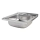Кухонна мийка Brinex 5050 0,6 мм Satin (BRIN5050SAT06) - зображення 4