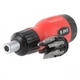 Викрутка реверсивна з комплектом насадок 6 од. INTERTOOL VT-1009 - зображення 3