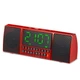 Блютузная портативна колонка MP3 годинник WS-1515 bluetooth Red \black (BJ004) - зображення 1