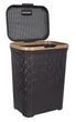 Корзина для белья 0726 Роттанг COFFEE 55 л - изображение 2