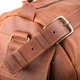 Кожаная дорожная сумка Grande Pelle 11047 Коричневый - изображение 6