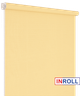 Ролета тканевая INROLL Есо-Mini 42,5х165 см Len Светлый абрикос 877 - изображение 3