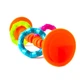 Прорезыватель погремушка Fat Brain Toys силиконовый 15х5 см оранжевый (701158) - изображение 3