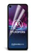 Гидрогелевая защитная пленка на Motorola One Action на весь экран прозрачная - изображение 1