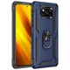 Чехол Epik Serge Ring for Magnet ударопрочный для Xiaomi Poco X3 NFC / Poco X3 Pro Темно-синий - изображение 1