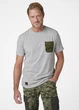 Футболка Helly Hansen Kensington T-Shirt - 79246 (Grey Melange Camo; M) - изображение 3