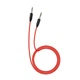 AUX cable 3.5mm Hoco UPA11 (1M) Червоний - зображення 2