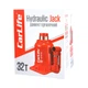 Домкрат бутылочный 32 т 225-325 мм гидравлический CARLIFE (BJ432S) - изображение 5
