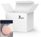 Упаковка спонжей db cosmetic прорезиненных розовых в полоску круглой формы №986 х 3 шт (8026816999866) - изображение 1