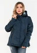 Коротка куртка демісезонна Modniy OAZIS 48-50 Темно-синій (90145 48-50) - зображення 1