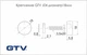 Кріплення GTV для дзеркала (скла), діаметр 18мм, J04A2 хром (набор 4шт) - зображення 2