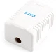 Розетка однопортовая Cablexpert RJ-45, 6 cat, внешняя (NCAC-1U6-01) - изображение 2