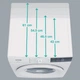 Стиральная машина Gorenje WP60S3/6 кг/1000 об/A -30 %/16 прогр./43 см. (JN63WP60S3) - зображення 10