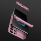 Захисний чохол GKK Double Dip Case для Samsung Galaxy S21 Ultra (G998) - Rose Gold - зображення 3