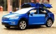 Колекційна модель АвтоСвіт Tesla Model X металлева у масштабі 1:32 синя - зображення 2