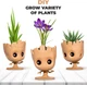 Цветочный Горшок Грут Groot для цветов и канцелярии PGXT (FBAX05) - изображение 7
