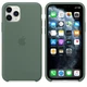 Чехол Silicone Сase для Iphone 11 Pro бампер накладка Pine Green - изображение 1
