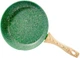 Сковорода Fissman Malachite O20см с антипригарным покрытием EcoStone - изображение 2