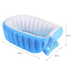 Надувная ванночка Intime Baby Bath Tub с насосом голубая - изображение 6