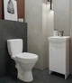 Унитаз-компакт CERSANIT Mito Cersania 704 SimpleOn 011 3/6 K119-003 с бачком и сиденьем Soft Close дюропласт - изображение 5