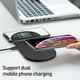 Бездротове зарядний пристрій Baseus Smart 3in1 For Phone+Watch+Pods (18W MAX) Чорний - зображення 11
