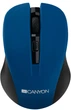 Мышь Canyon CNE-CMSW1BL Wireless Black/Blue - изображение 1