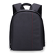 Рюкзак для фототехники Photo Bag Черный с красным фоторюкзак с креплением для штатива + дождевик + кодовый замочек-карабин (mrk7568) - изображение 4