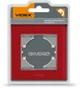 Рамка VIDEX Binera одинарная Красное стекло (VF-BNFRG1H-RD) - изображение 1
