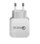 Сетевое зарядное устройство Qualcomm Quick Charge 3.0, white (EW278) - изображение 1