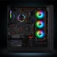 Набір вентиляторів Thermaltake Pure 12 ARGB Sync Radiator Fan TT Premium Edition (комплект з 3) Black (CL-F079-PL12SW-A) - зображення 7