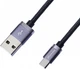 Кабель Grand-X USB - microUSB FM-07 2.1A 1 м Black (FM07B) - изображение 2