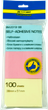 Набор бумаги для заметок 12 шт с клейким слоем Buromax 38х51 мм 3 блока по 100 листов Ассорти (BM.2319-99) - изображение 1