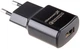 Сетевое зарядное устройство Grand-X CH-550BM (1xUSB 3.6В-12В/1.5А-3А) Black + кабель MicroUSB - изображение 2