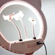 Лампа для съемки напольная кольцевая с штатив-треногой Cat Ring Light RK-45 - изображение 6