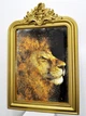 Картина на зеркале SEAPS Gold Lion 69х109 см (2211878383) - изображение 2