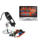 Цифровой микроскоп USB Magnifier SuperZoom 50-500X с LED подсветкой - изображение 2