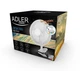 Вентилятор настільний Adler AD 7317 23 см 2 швидкості білий колір - изображение 7