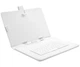 Универсальный чехол-клавиатура White для планшетов 10'' micro USB - изображение 1