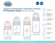 Бутылка антиколиковая Canpol Babies Royal Baby с широким отверстием 120 мл Синяя (35/233_blu) - изображение 4