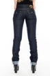 Джинсы OMAT jeans 9646-737 W 26 Темно-синие - изображение 8