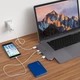 USB-хаб Smartdelux Type-C 8-портовий алюминиевый (SDUC-P8S) - изображение 6