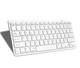 Бездротова Bluetooth клавіатура комп'ютерна android iOS keyboard BK3001White - зображення 13