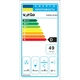 Витяжка кухонна плоска VENTOLUX PARMA 50 WH 50 см пристінна 400 куб. м/год кухня 5-8 кв угольые фільтри відведення біла - зображення 5