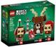 Конструктор LEGO Brick Headz Северный олень и эльфы (40353) - изображение 1