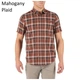 Сорочка 5.11 HUNTER PLAID SHORT SLEEVE SHIRT, 71374 Medium, Red Engine Plaid - зображення 3